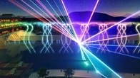 การแสดงแสงเลเซอร์กลางแจ้งที่ออกแบบด้วยตนเองพร้อมน้ำพุดนตรีเต้นรำ ผู้ผลิต