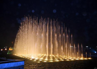 Plazza Floor Water Fountains สำหรับดาดฟ้าแห้งพร้อมไฟ LED ใต้น้ำ ผู้ผลิต