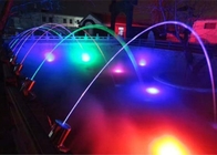 ตัวเลือกแสงสี RGB กระโดดเจ็ตส์น้ำพุน้ำที่มีการตรวจจับแบบโต้ตอบ ผู้ผลิต